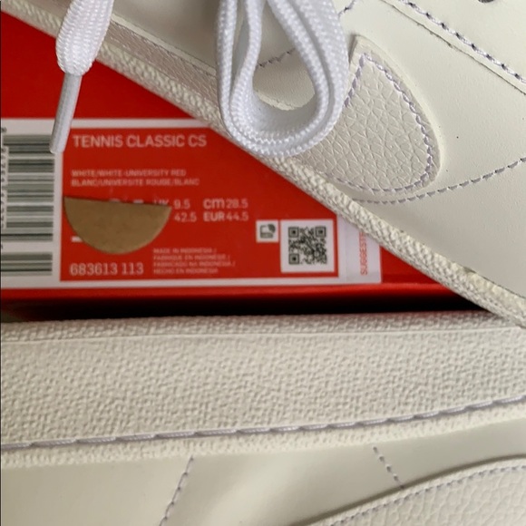 NIKE TENNIS CLASSIC CS WHITE-UNIVERSITY RED MEN’S - Picture 13 of 16